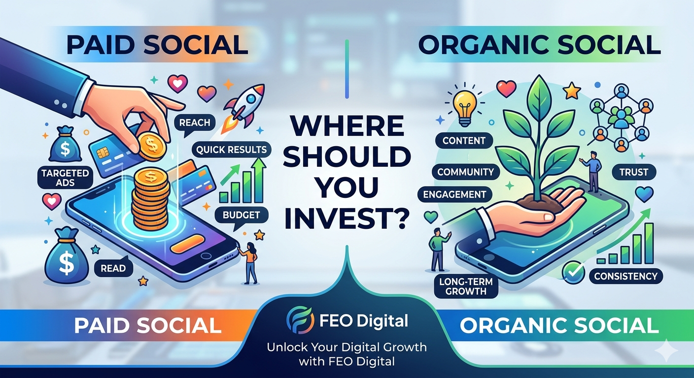 Paid Social vs. Organic Social: Where Should You Invest?